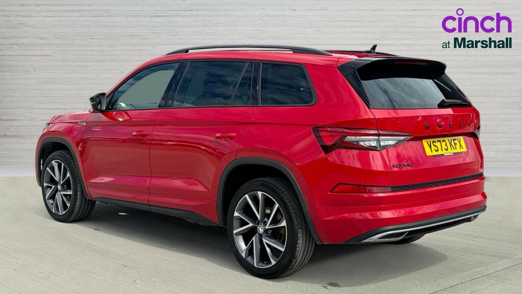 Skoda Kodiaq Kodiaq 1.5 Tsi Sport Line Dsg 7 Seat YS73KFX Red #5