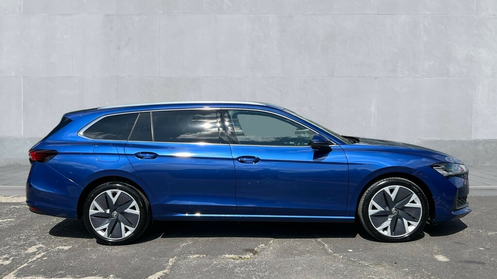 Skoda Superb Superb 2.0 Tdi Se L Dsg KS25FZM Blue #4