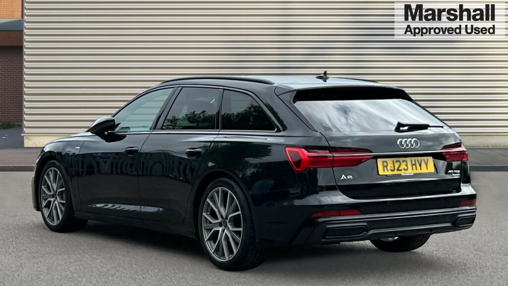 Audi A6 Avant A6 40 Tdi Quattro Black Edition S Tronic Tech RJ23HYY Black #5