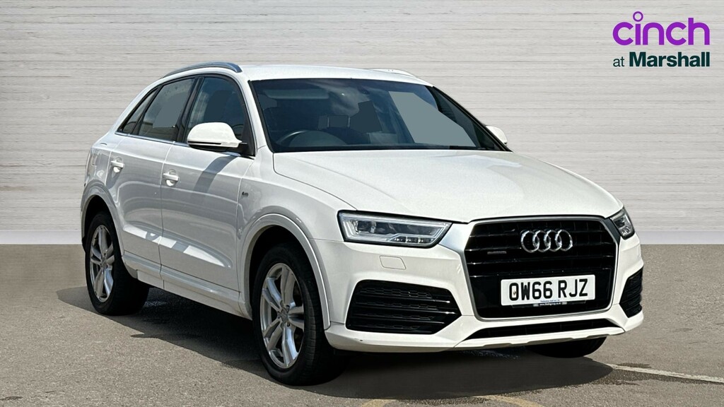 Audi Q3 Q3 2.0 Tdi 184 Quattro S Line Navigation White