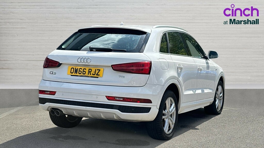 Audi Q3 Q3 2.0 Tdi 184 Quattro S Line Navigation OW66RJZ White #3
