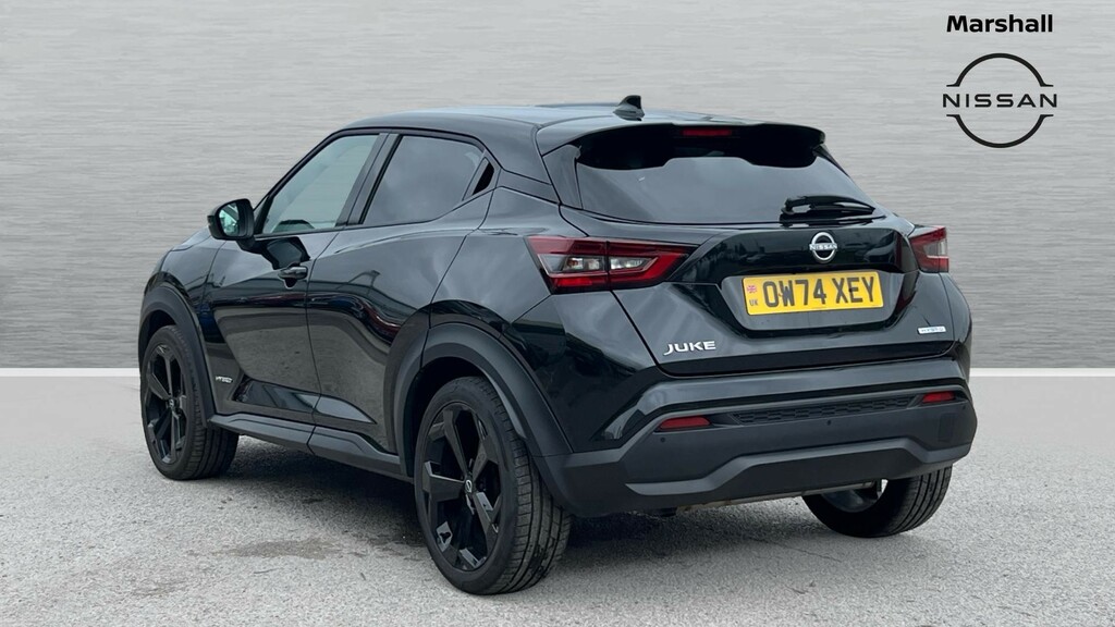 Nissan Juke Juke 1.6 Hybrid Tekna OW74XEY Black #2