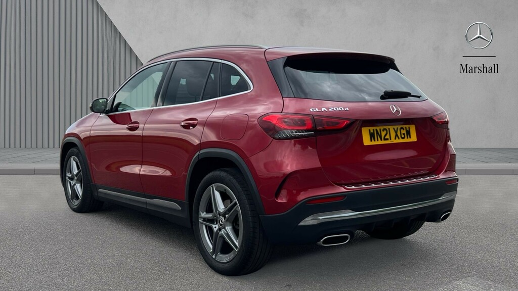 Mercedes-Benz GLA Class Gla 200D Amg Line WN21XGW Red #2