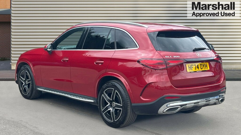 Mercedes-Benz GLC Class Glc 300 4Matic Amg Line 9G-tronic HF74OYH Red #5