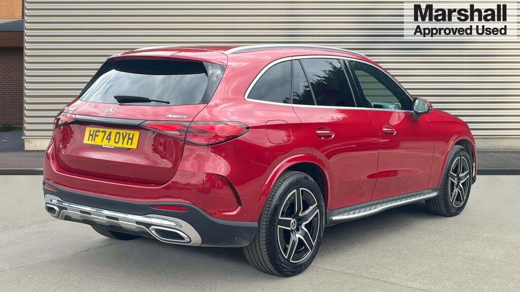 Mercedes-Benz GLC Class Glc 300 4Matic Amg Line 9G-tronic HF74OYH Red #3