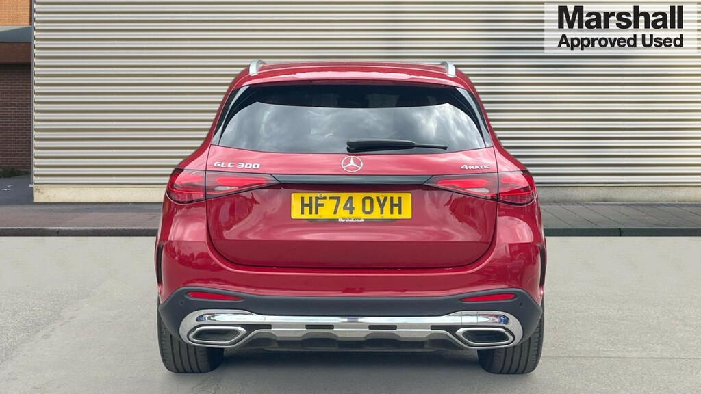 Mercedes-Benz GLC Class Glc 300 4Matic Amg Line 9G-tronic HF74OYH Red #4