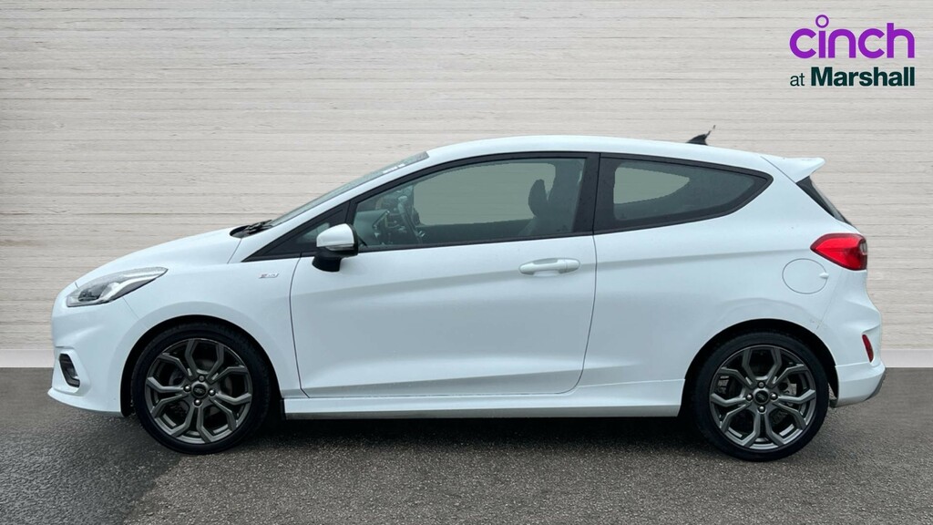 Ford Fiesta Fiesta 1.0 Ecoboost St-line AU19LGX White #6