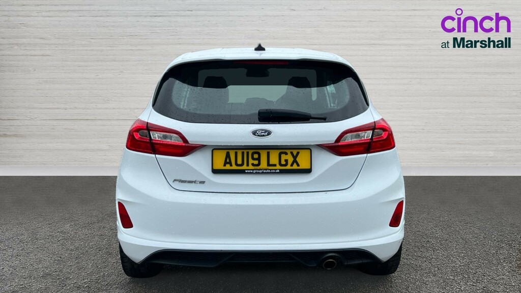 Ford Fiesta Fiesta 1.0 Ecoboost St-line AU19LGX White #4