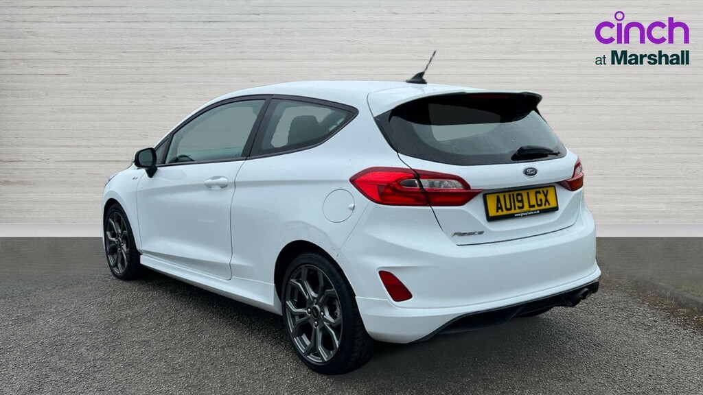Ford Fiesta Fiesta 1.0 Ecoboost St-line AU19LGX White #5