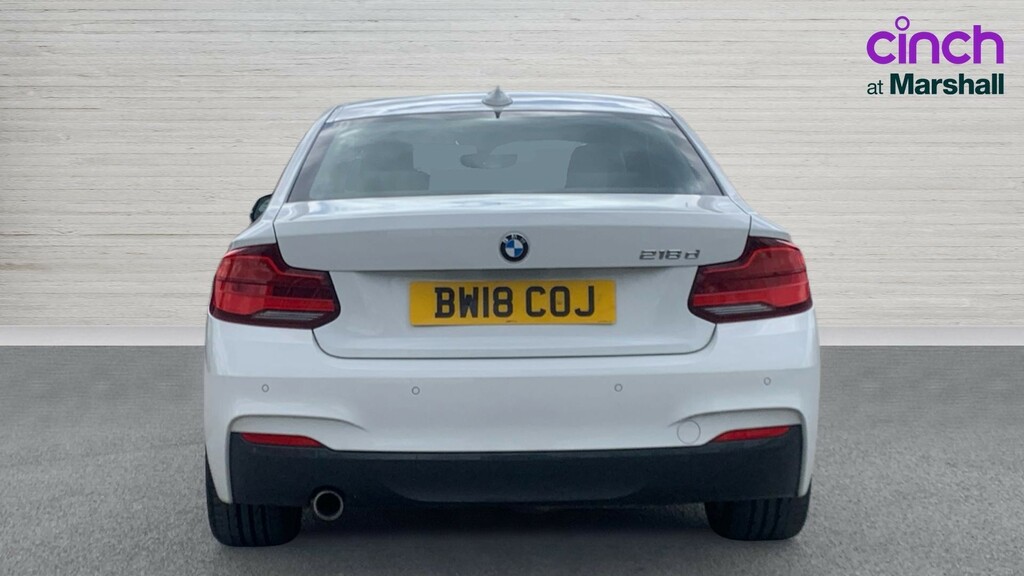 BMW 2 Series 2 Series 218D M Sport Step Nav BW18COJ White #4