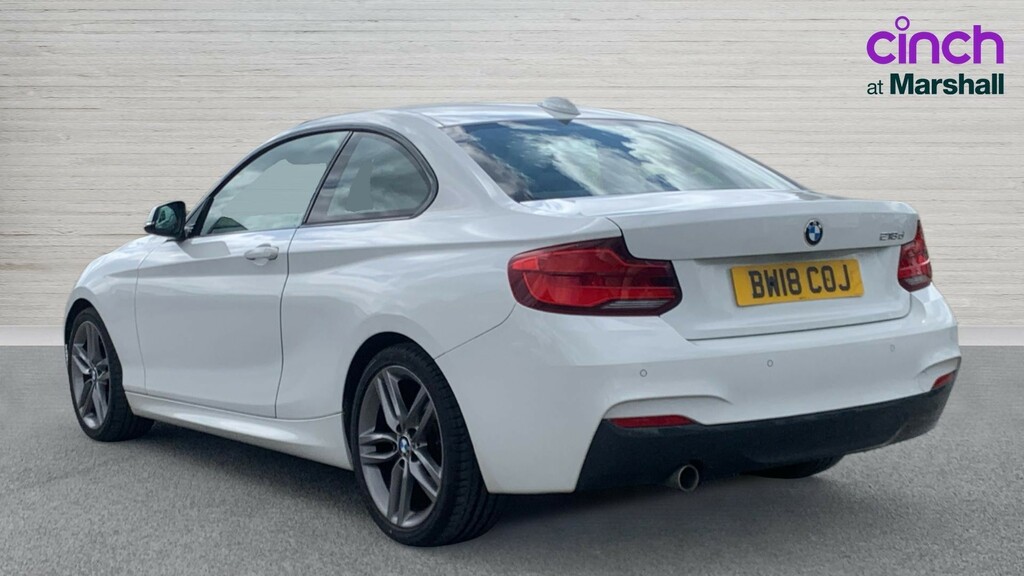 BMW 2 Series 2 Series 218D M Sport Step Nav BW18COJ White #5