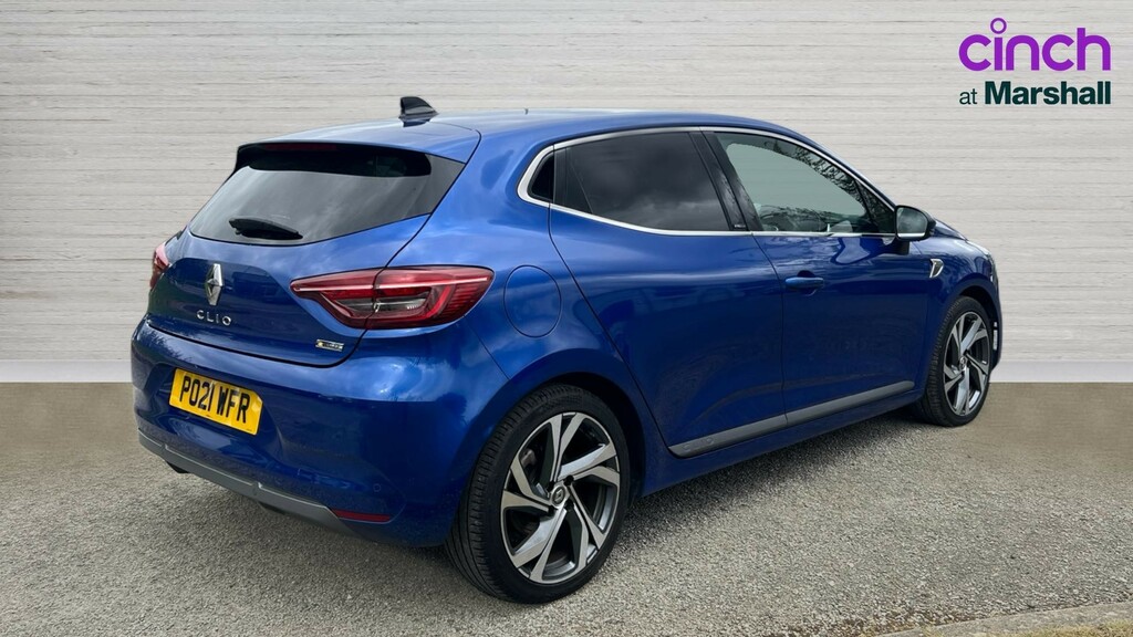 Renault Clio Clio 1.6 E-tech Hybrid 140 Rs Line PO21WFR Blue #3