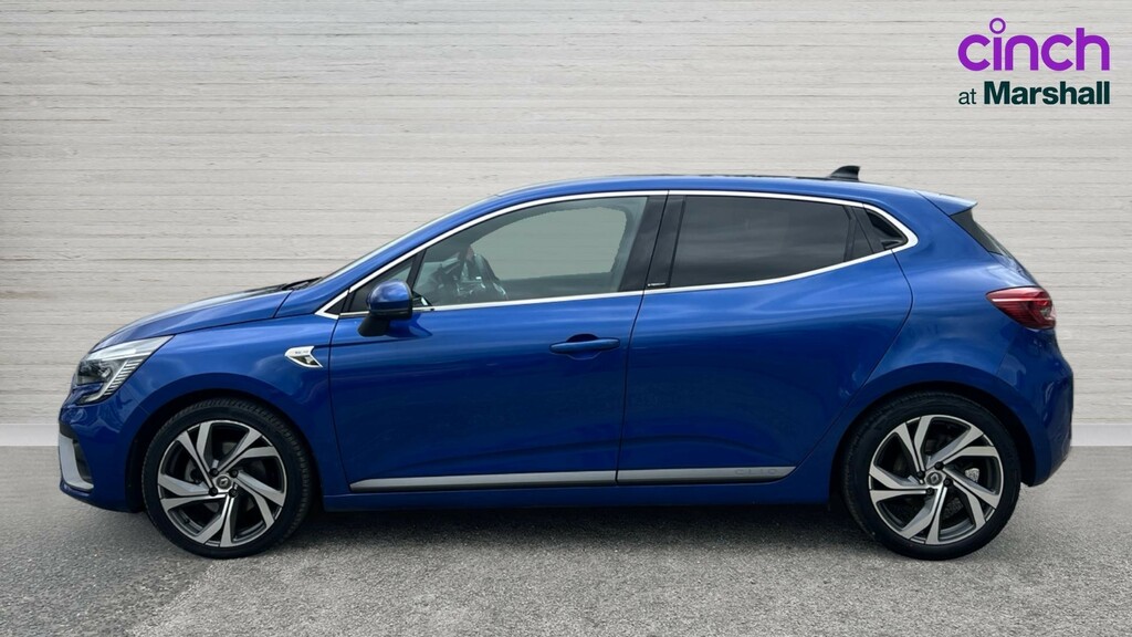 Renault Clio Clio 1.6 E-tech Hybrid 140 Rs Line PO21WFR Blue #6