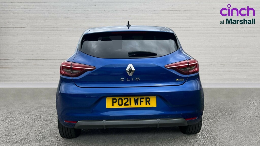 Renault Clio Clio 1.6 E-tech Hybrid 140 Rs Line PO21WFR Blue #4