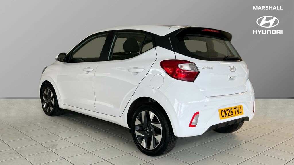 Hyundai I10 I10 1.0 58 Advance Nav CK25TVJ White #5
