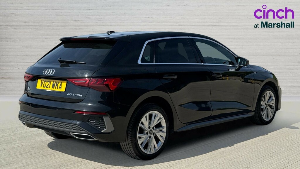 Audi A3 A3 40 Tfsi E S Line S Tronic VO21WKA Black #3