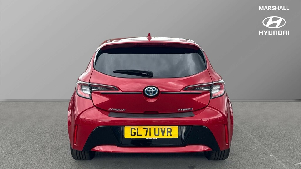 Toyota Corolla Corolla 1.8 Vvt-i Hybrid Excel Cvt GL71UVR Red #4