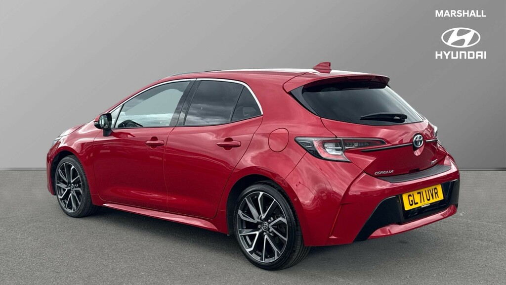 Toyota Corolla Corolla 1.8 Vvt-i Hybrid Excel Cvt GL71UVR Red #5