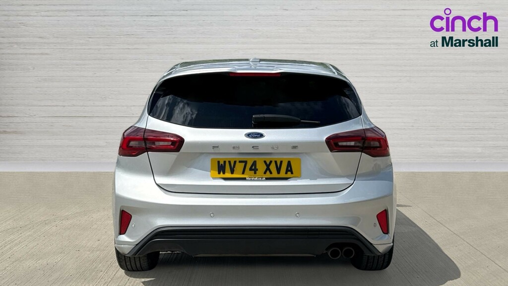 Ford Focus Focus 1.0 Ecoboost Hybrid Mhev 155 St-line Aut WV74XVA Silver #4