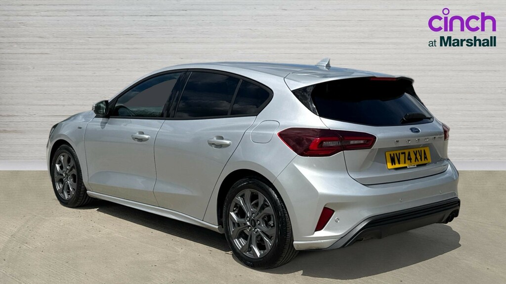 Ford Focus Focus 1.0 Ecoboost Hybrid Mhev 155 St-line Aut WV74XVA Silver #5