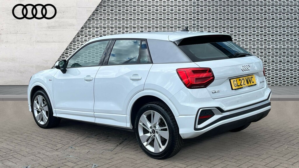 Audi Q2 Q2 35 Tfsi S Line S Tronic GL22WVC White #3