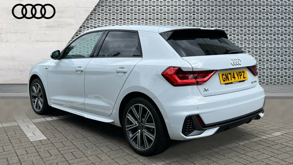 Audi A1 A1 35 Tfsi S Line S Tronic GN74YPZ White #3