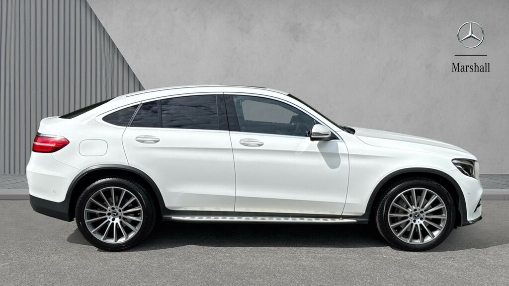 Mercedes-Benz GLC Class Glc Coupe Glc 250D 4Matic Amg Line Premium 9G- OU68TWJ White #4