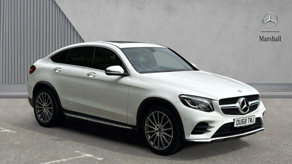 Mercedes-Benz GLC Class Glc Coupe Glc 250D 4Matic Amg Line Premium 9G- White