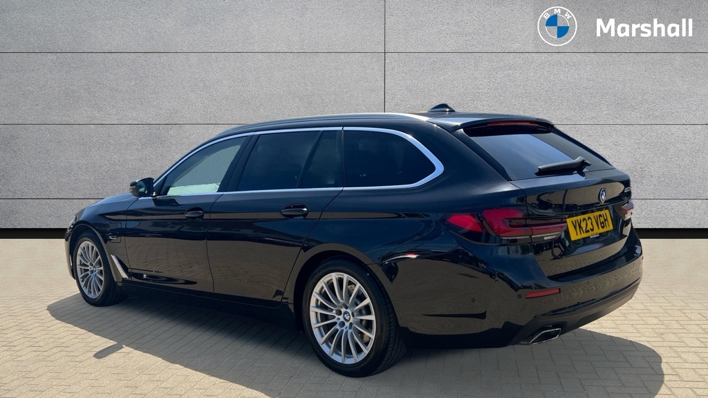 BMW 5 Series 5 Series 530E Se YK23VGH Black #2