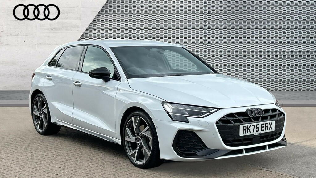 Audi A3 A3 1.5 Tfsi 150 Black Edition S Tronic White