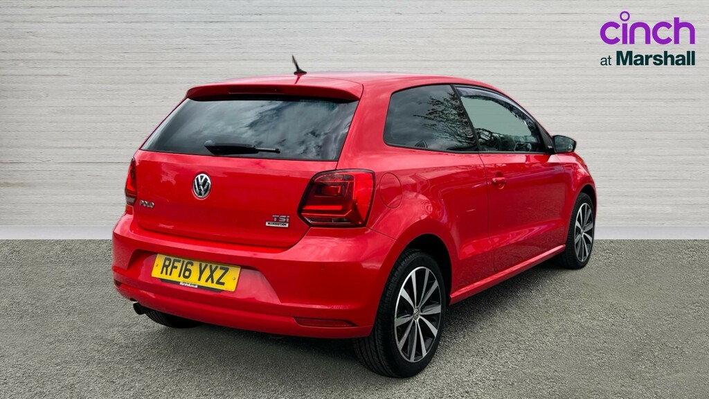 Volkswagen Polo Polo 1.2 Tsi Match RF16YXZ Red #3