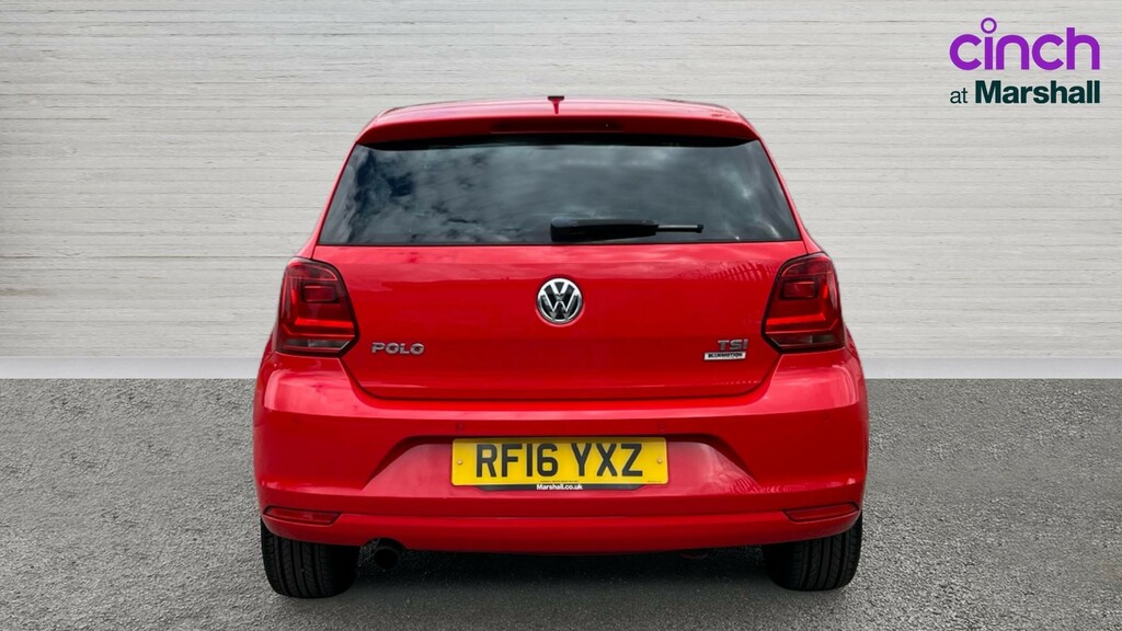 Volkswagen Polo Polo 1.2 Tsi Match RF16YXZ Red #4