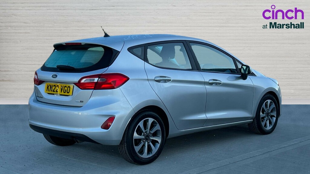 Ford Fiesta Fiesta 1.0 Ecoboost Hybrid Mhev 125 Trend KN22VGO Silver #3