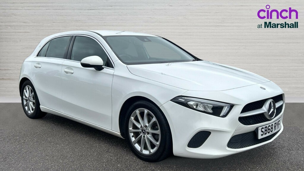 Mercedes-Benz A Class A Class A180d Sport White