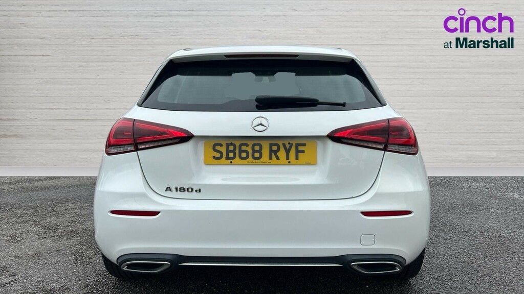 Mercedes-Benz A Class A Class A180d Sport SB68RYF White #4