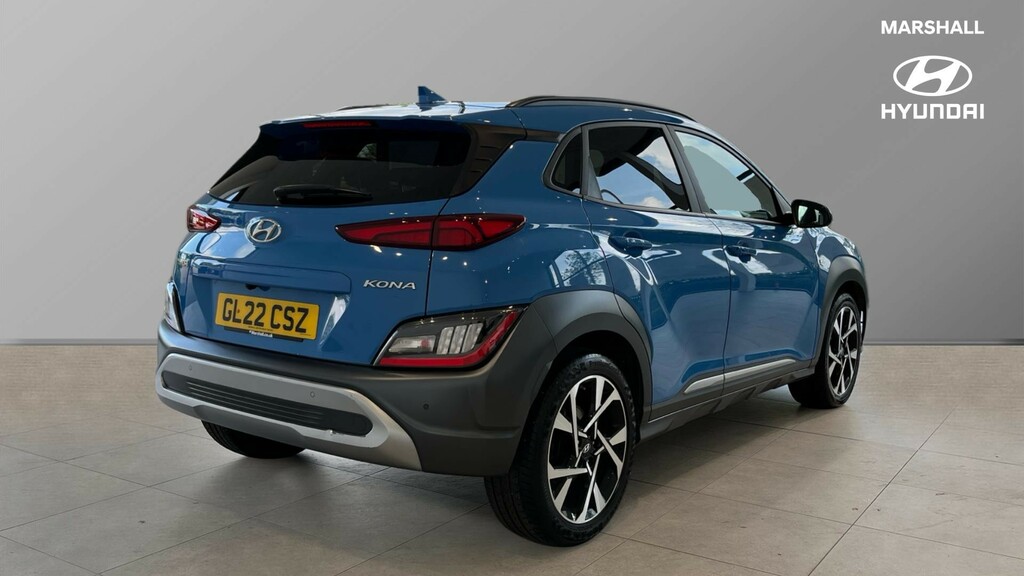 Hyundai Kona Kona 1.0 Tgdi 48V Mhev Premium GL22CSZ Blue #3