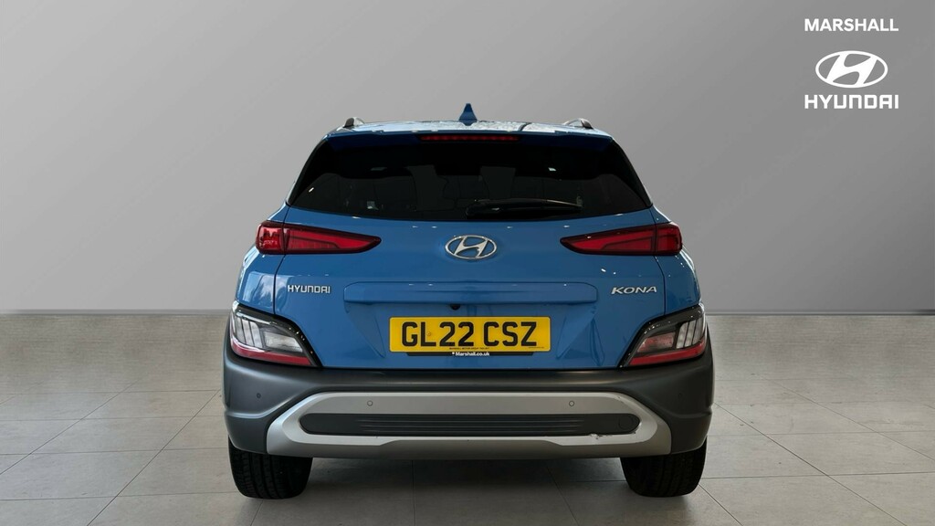 Hyundai Kona Kona 1.0 Tgdi 48V Mhev Premium GL22CSZ Blue #4