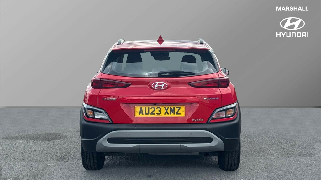 Hyundai Kona Kona 1.6 Gdi Hybrid Se Connect Dct AU23XMZ Red #4
