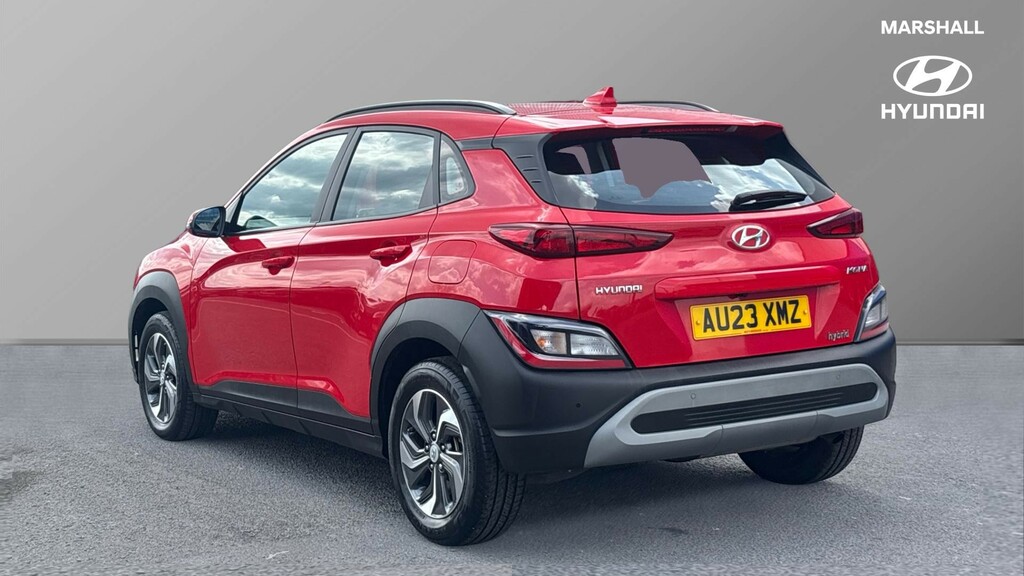 Hyundai Kona Kona 1.6 Gdi Hybrid Se Connect Dct AU23XMZ Red #5