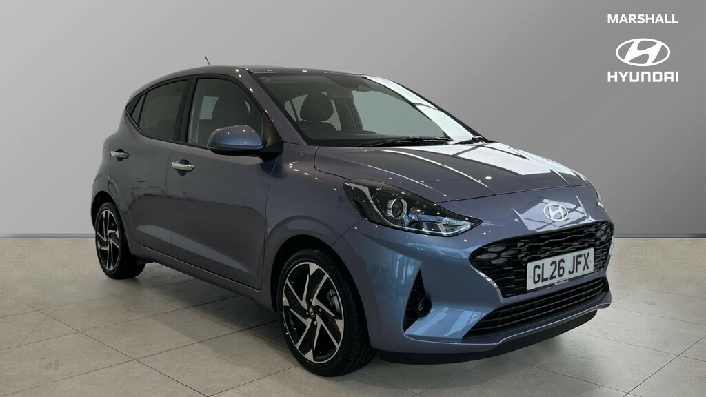 Hyundai I10 I10 Hat 1.2 Mpi 79Ps Premium Nav Au Blue