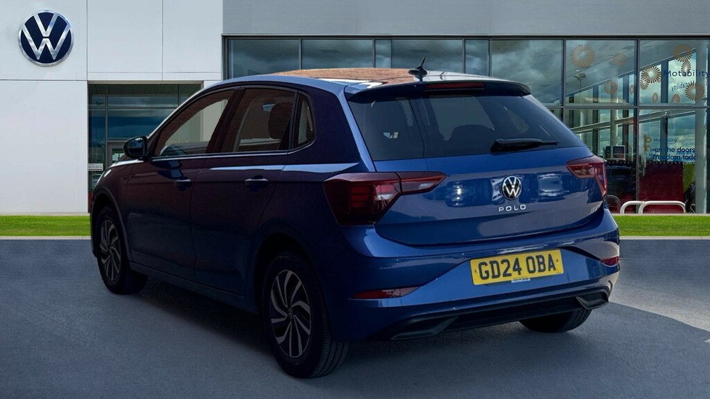 Volkswagen Polo Polo 1.0 Tsi Life Dsg GD24OBA Blue #3