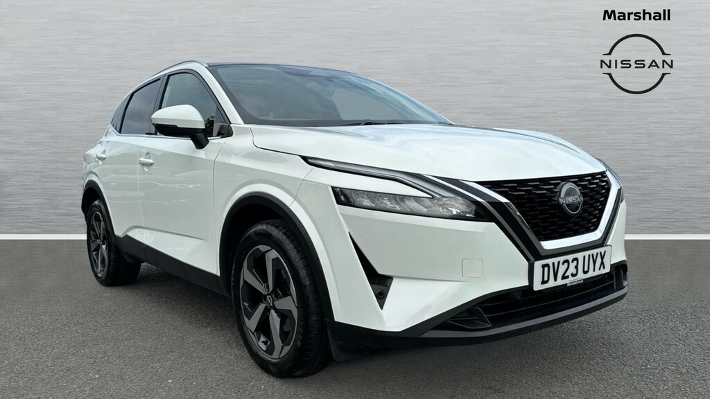 Nissan Qashqai Qashqai 1.3 Dig-t Mh 158 N-connecta Xtronic White