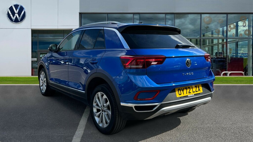 Volkswagen T-Roc T-roc 1.5 Tsi Style Dsg OY72LZA Blue #3