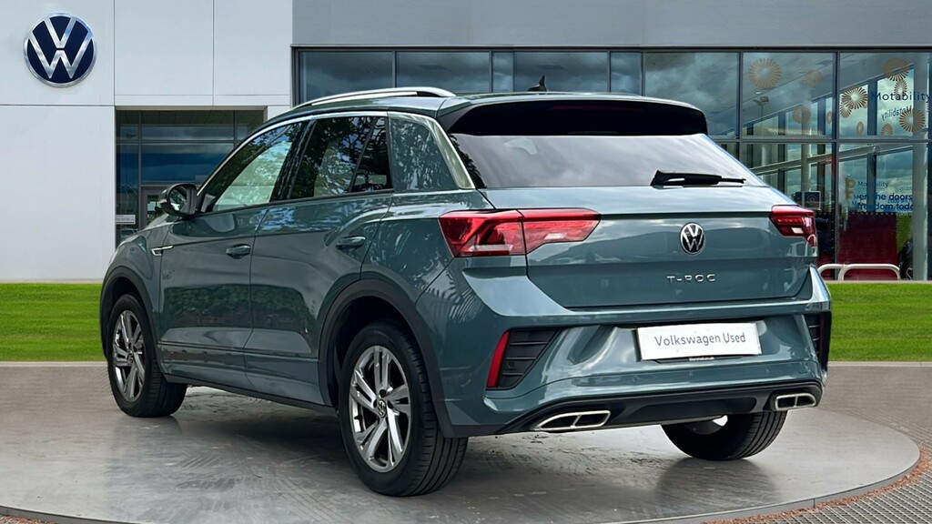 Volkswagen T-Roc T-roc 1.5 Tsi R-line KP24RZC Blue #3