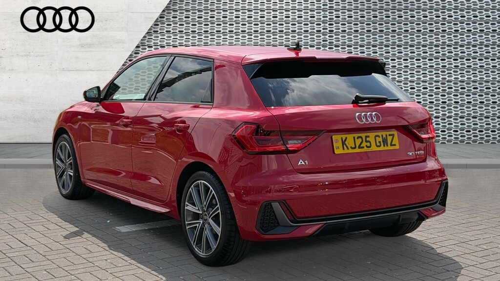 Audi A1 A1 30 Tfsi S Line S Tronic KJ25GWZ Red #3