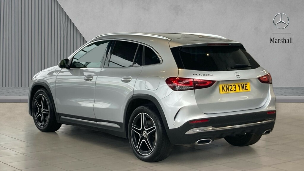 Mercedes-Benz GLA Class Gla 220D 4Matic Amg Line Executive KN23YME Silver #2
