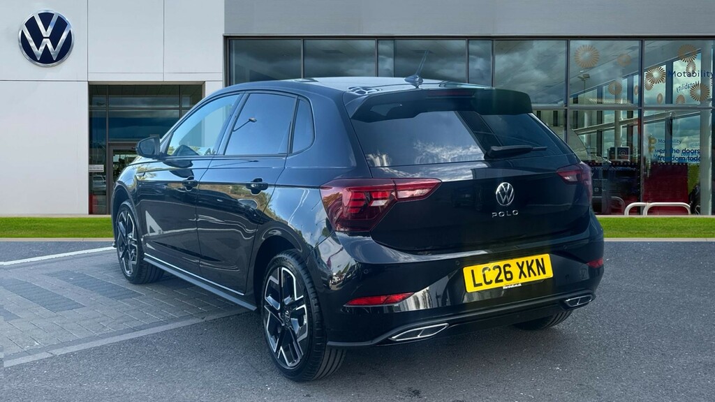 Volkswagen Polo Polo R-line 1.0 Tsi 115 Ps 7-Speed Dsg LC26XKN Black #3