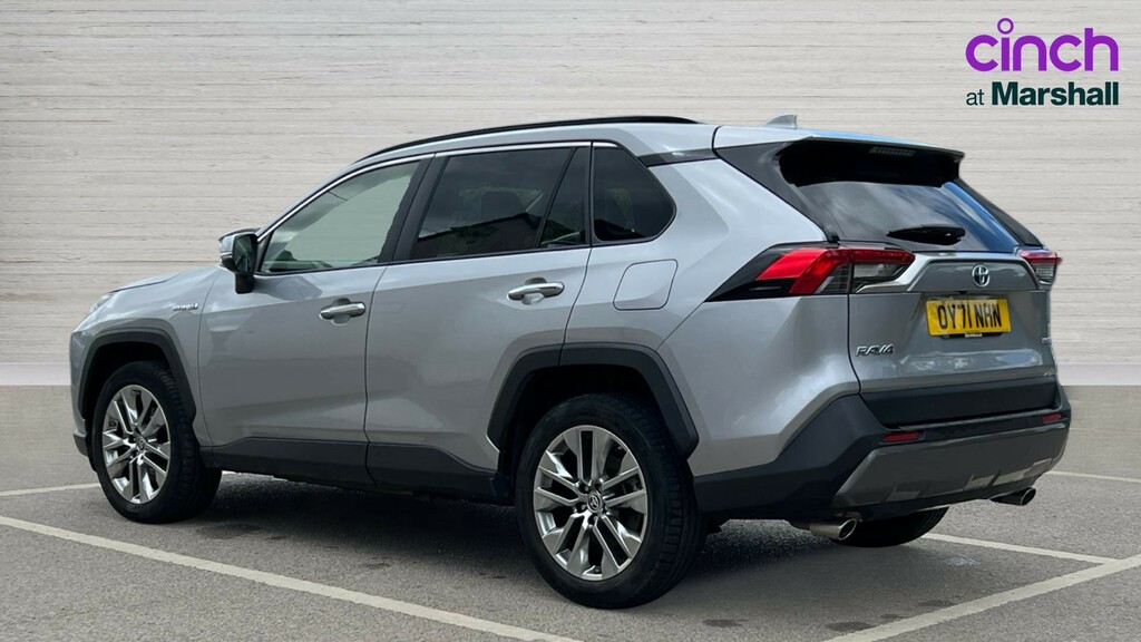 Toyota Rav 4 Toyota Rav4 Estate 2.5 Vvt-i Hybrid Excel Cvt OY71NHN Silver #5