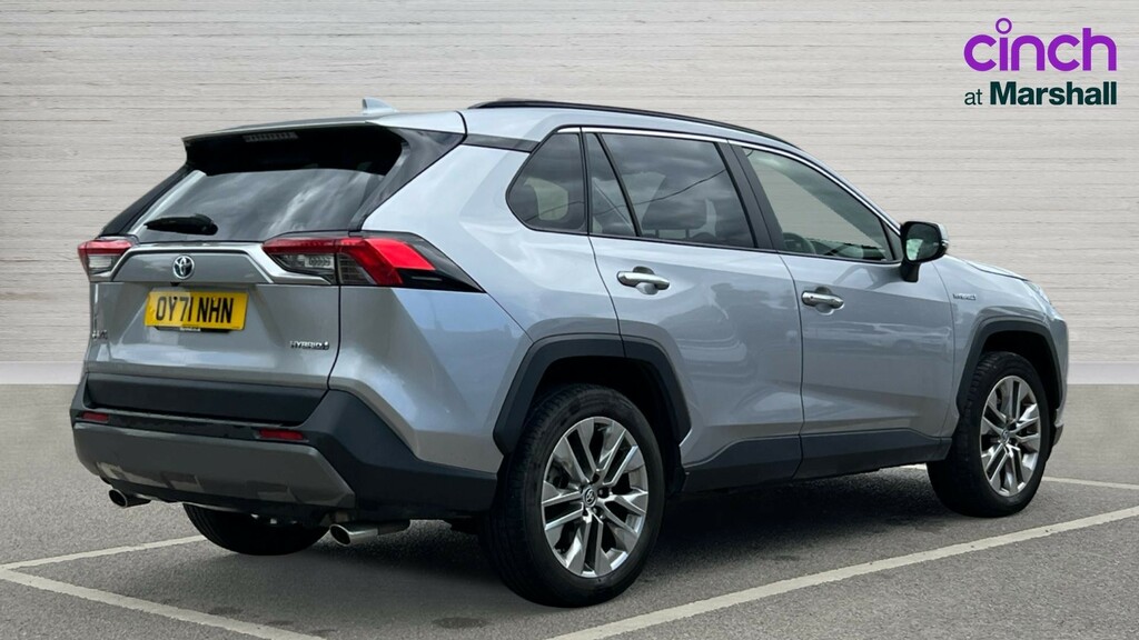 Toyota Rav 4 Toyota Rav4 Estate 2.5 Vvt-i Hybrid Excel Cvt OY71NHN Silver #3