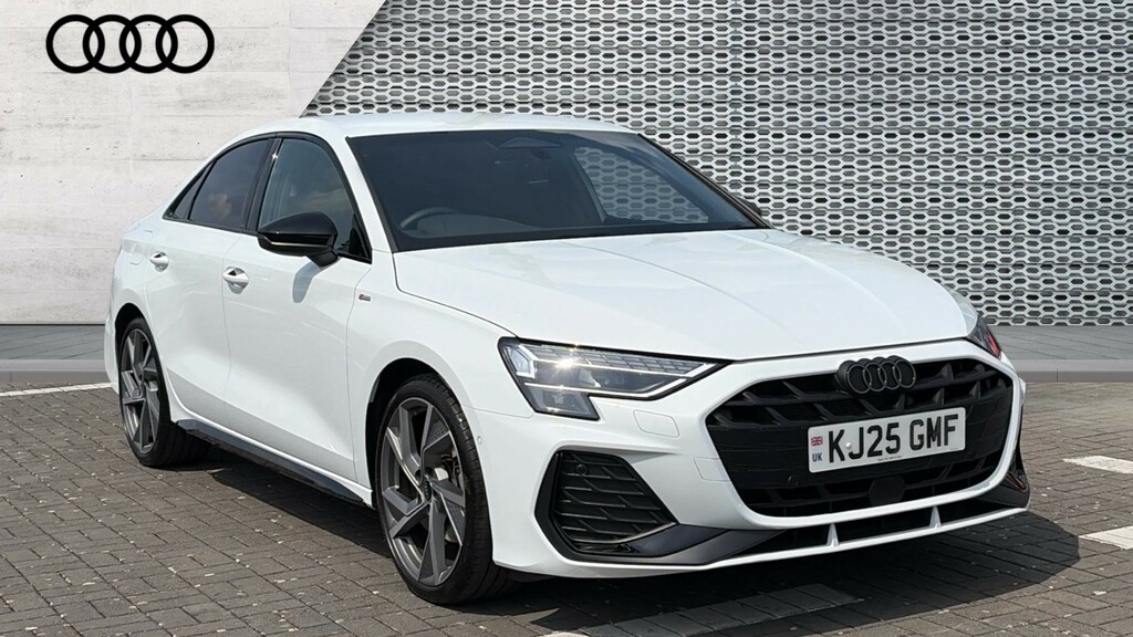 Audi A3 A3 1.5 Tfsi 150 Black Edition S Tronic White